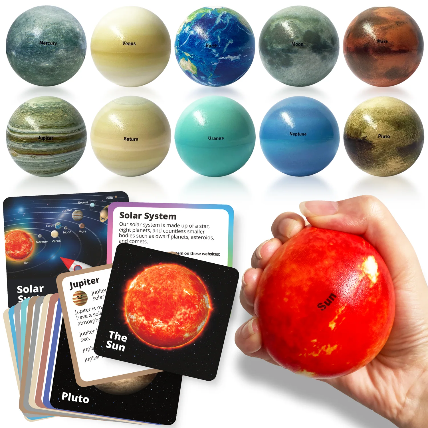 Solar System Stress Ball Play Set I